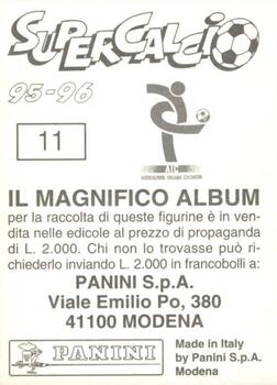 1995-96 Panini Supercalcio Stickers #11 Padova Back