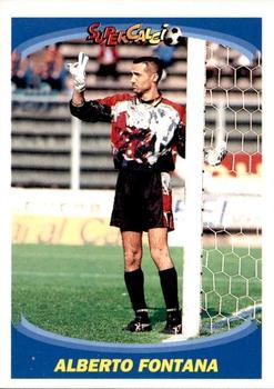 1995-96 Panini Supercalcio Stickers #22 Alberto Fontana Front