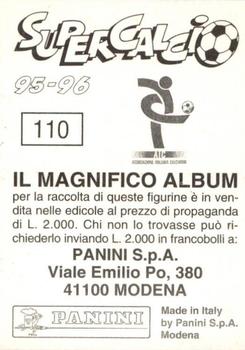 1995-96 Panini Supercalcio Stickers #110 Abel Xavier Back