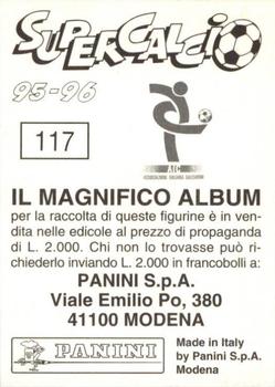 1995-96 Panini Supercalcio Stickers #117 Luigi Di Biagio Back