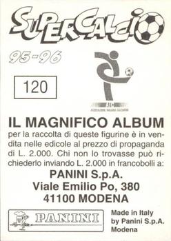 1995-96 Panini Supercalcio Stickers #120 Paulo Sousa Back