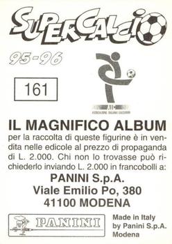 1995-96 Panini Supercalcio Stickers #161 Goran Vlaovic Back