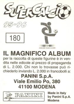 1995-96 Panini Supercalcio Stickers #180 Roberto Mussi Back