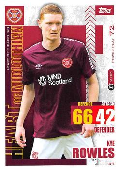 2023-24 Topps Match Attax SPFL #47 Kye Rowles Front