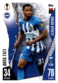 2023-24 Topps Match Attax UEFA Club Competitions Extra #7 Ansu Fati Front