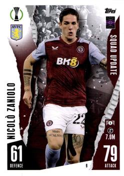 2023-24 Topps Match Attax UEFA Club Competitions Extra #9 Nicolo Zaniolo Front