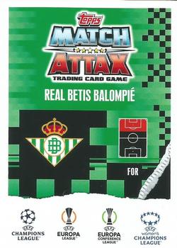 2023-24 Topps Match Attax UEFA Club Competitions Extra #14 Abde Ezzalzouli Back