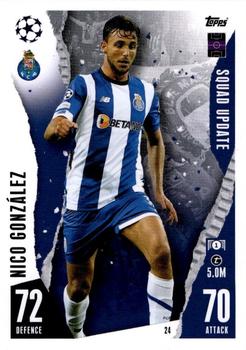 2023-24 Topps Match Attax UEFA Club Competitions Extra #24 Nico González Front