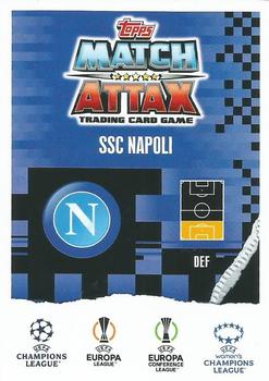 2023-24 Topps Match Attax UEFA Club Competitions Extra #27 Amir Rrahmani Back