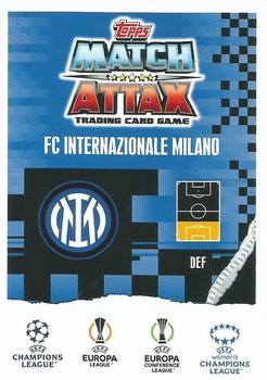 2023-24 Topps Match Attax UEFA Club Competitions Extra #30 Benjamin Pavard Back