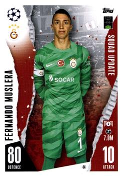 2023-24 Topps Match Attax UEFA Club Competitions Extra #44 Fernando Muslera Front