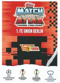 2023-24 Topps Match Attax UEFA Club Competitions Extra #60 Urs Fischer Back