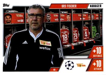 2023-24 Topps Match Attax UEFA Club Competitions Extra #60 Urs Fischer Front