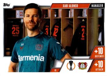 2023-24 Topps Match Attax UEFA Club Competitions Extra #61 Xabi Alonso Front
