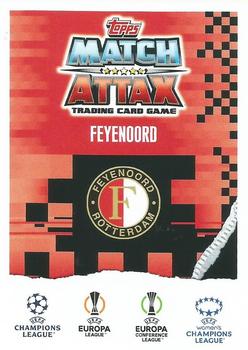 2023-24 Topps Match Attax UEFA Club Competitions Extra #62 Arne Slot Back