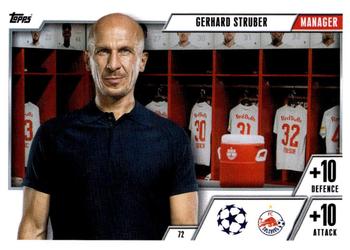2023-24 Topps Match Attax UEFA Club Competitions Extra #72 Gerhard Struber Front