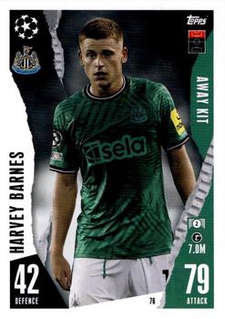 2023-24 Topps Match Attax UEFA Club Competitions Extra #76 Harvey Barnes Front