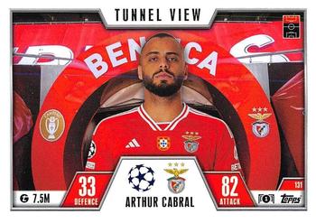 2023-24 Topps Match Attax UEFA Club Competitions Extra #131 Arthur Cabral Front