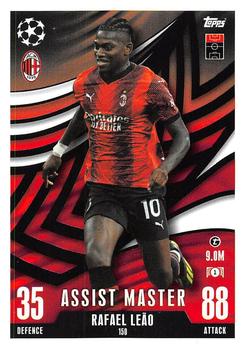 2023-24 Topps Match Attax UEFA Club Competitions Extra #150 Rafael Leão Front