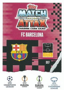 2023-24 Topps Match Attax UEFA Club Competitions Extra #158 Ona Batlle Back