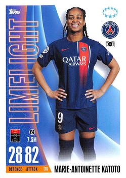 2023-24 Topps Match Attax UEFA Club Competitions Extra #176 Marie-Antoinette Katoto Front