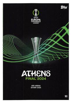 2023-24 Topps Match Attax UEFA Club Competitions Extra #183 UEFA Europa Conference League Front