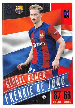 2023-24 Topps Match Attax UEFA Club Competitions Extra #203 Frenkie de Jong Front