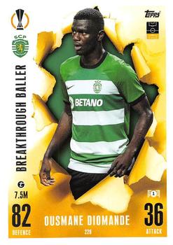 2023-24 Topps Match Attax UEFA Club Competitions Extra #229 Ousmane Diomande Front