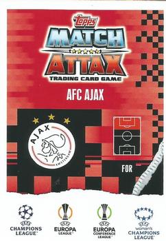 2023-24 Topps Match Attax UEFA Club Competitions Extra #246 Steven Bergwijn Back