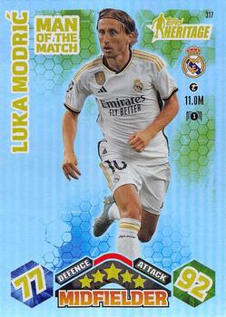 2023-24 Topps Match Attax UEFA Club Competitions Extra #317 Luka Modrić Front