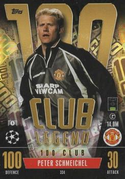 2023-24 Topps Match Attax UEFA Club Competitions Extra #334 Peter Schmeichel Front