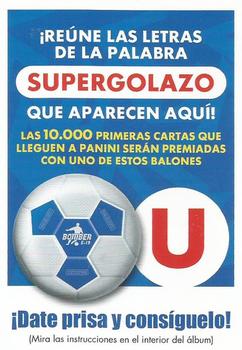 2018-19 Panini LaLiga Santander Este Stickers - Supergolazo Letras #NNO U Front