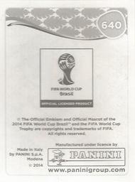 2014 Panini FIFA World Cup Brazil Stickers - Johnson & Johnson - USA #640 Unity Back