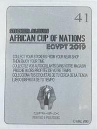 2019 Sphinx African Cup of Nations Stickers #41 Tresor Mputu Mabi Back