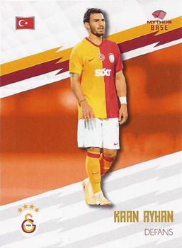 2023-24 Mythos Galatasaray - Orange #NNO Kaan Ayhan Front