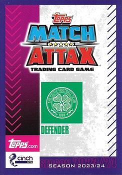 2023-24 Topps Match Attax SPFL - Electric Purple Border #17 Cameron Carter-Vickers Back