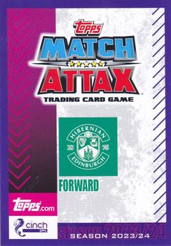 2023-24 Topps Match Attax SPFL - Electric Purple Border #72 Dylan Vente Back