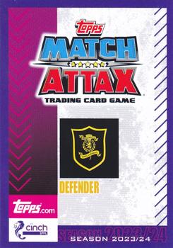 2023-24 Topps Match Attax SPFL - Electric Purple Border #92 Michael Devlin Back