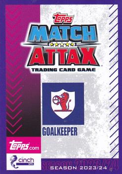 2023-24 Topps Match Attax SPFL - Electric Purple Border #244 Maciej Dabrowski Back