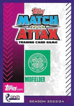 2023-24 Topps Match Attax SPFL - Flaming Red Border #22 Odin Thiago Holm Back