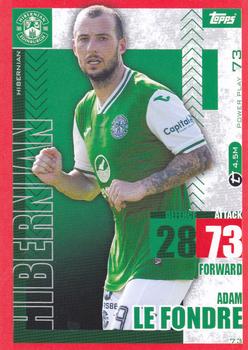 2023-24 Topps Match Attax SPFL - Flaming Red Border #73 Adam Le Fondre Front