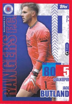 2023-24 Topps Match Attax SPFL - Flaming Red Border #121 Jack Butland Front
