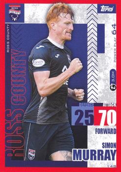 2023-24 Topps Match Attax SPFL - Flaming Red Border #148 Simon Murray Front
