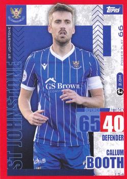 2023-24 Topps Match Attax SPFL - Flaming Red Border #154 Callum Booth Front