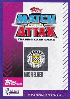 2023-24 Topps Match Attax SPFL - Midnight Black Border #175 Greg Kiltie Back