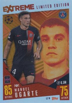 2023-24 Topps Match Attax UEFA Club Competitions Extra - Limited Edition #LE10 Manuel Ugarte Front
