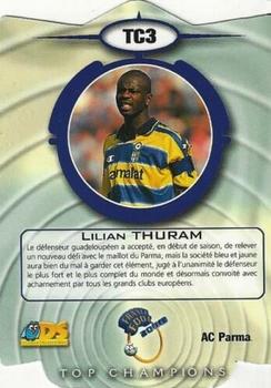 1999-00 DS France Foot - Top Champions #TC3 Lilian Thuram Back