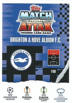 2023-24 Topps Match Attax UEFA Club Competitions Extra - Blue Crystal #7 Ansu Fati Back