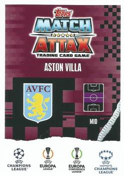 2023-24 Topps Match Attax UEFA Club Competitions Extra - Blue Crystal #9 Nicolo Zaniolo Back