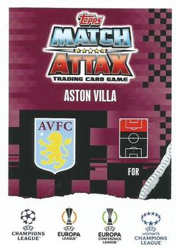 2023-24 Topps Match Attax UEFA Club Competitions Extra - Blue Crystal #10 Leon Bailey Back